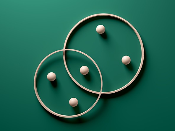 Collaboration abstract image
